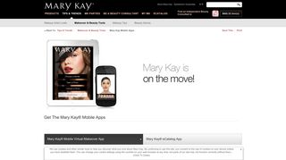 Mary Kay on Mobile