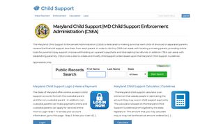 Maryland Child Support |MD Child Support Enforcement ...