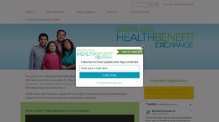 Maryland Health Benefit Exchange: Home