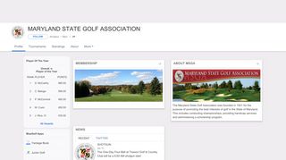 Maryland State Golf Association - BlueGolf
