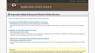 Maryland State Police: Online Licensing - Maryland.gov