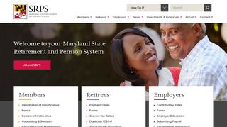 Maryland State Retirement and Pension System - MSRA