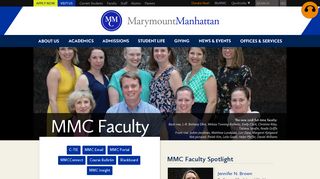 Faculty: Marymount Manhattan College