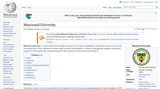 Marywood University - Wikipedia