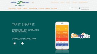 SnappBiz - Mashreq Al Islami