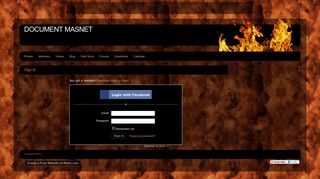 Login - DOCUMENT MASNET - Webs