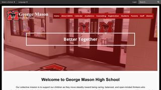 George Mason High School: Home