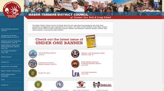 Mason Tenders District Council : : Home