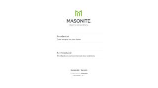 Masonite: Home
