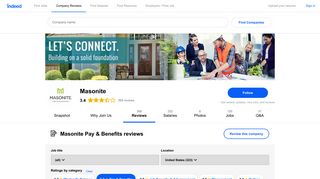 Working at Masonite: 97 Reviews about Pay & Benefits | Indeed.com