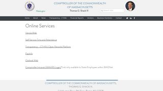 Online Services - Comptroller of the Commonwealth of Massachusetts