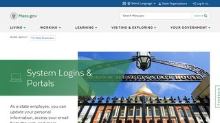 System Logins & Portals | Mass.gov