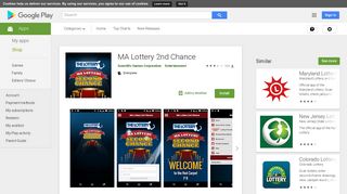 MA Lottery 2nd Chance - Apps on Google Play