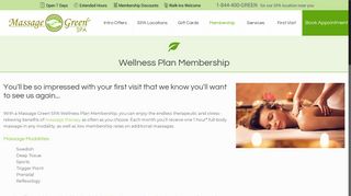 Membership – Massage Green SPA