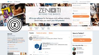 Zenoti (@ZenotiSoftware) | Twitter