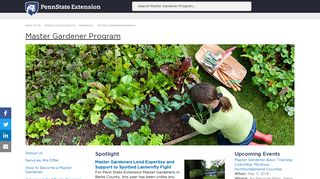 Master Gardener Program — Penn State Extension
