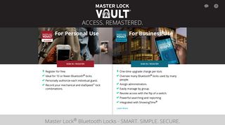 Select | Master Lock Vault®