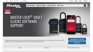 Master Lock Vault eLocks Platform | Master Lock