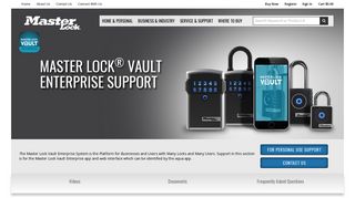 Master Lock Vault Enterprise Platform | Master Lock