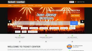 Ticket Center - Buy Cheap Tickets Online | Concert Tickets & Sports ...