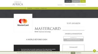 Mastercard - Careers in Africa