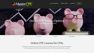 MasterCPE | Online CPE Courses | CPA CPE Online