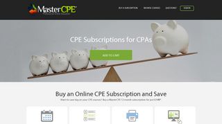 View Subscriptions - MasterCPE - Online CPE courses and ...