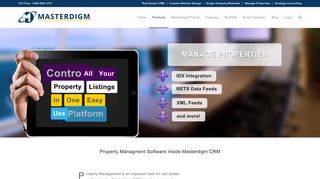 Manage Properties - Real Estate CRM for Professional ... - Masterdigm