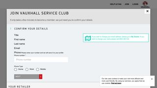Join Vauxhall Service Club | Vauxhall Motors UK - My Vauxhall