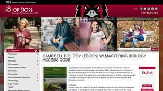 CAMPBELL BIOLOGY (EBOOK) W/ MASTERING BIOLOGY ACCESS ...