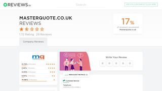 masterquote.co.uk - Reviews.co.uk