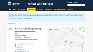 Masters in Building Training Master in Building ... - Smart and Skilled