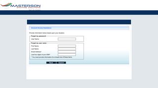 Masterson Staffing Solutions Portal