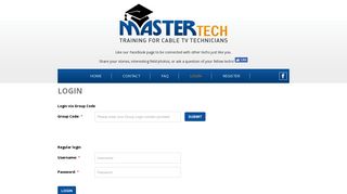Login – MasterTech training programs