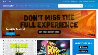 Find tickets for Concerts, Festivals, Theater & Sports ... - Ticketmaster