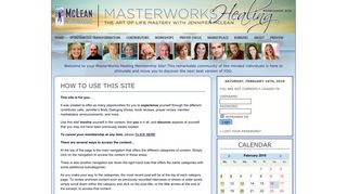 How To Use This Site « MasterWorks Healing