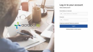 Log in to your account - Acrobatiq