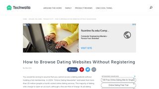 How to Browse Dating Websites Without Registering | Techwalla.com