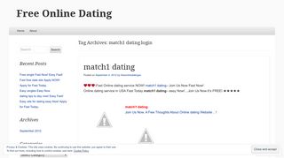 match1 dating login | Free Online Dating
