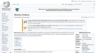 Matches Fashion - Wikipedia