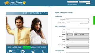 Matchfinder - Matrimony, Indian Matrimony, Online Matrimony ...