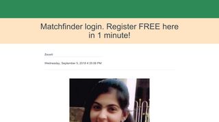 Matchfinder login - Dating Apps