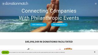 DonationMatch: Nonprofit Product Donations & Fundraising