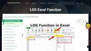 LOG in Excel (Formula, Examples) | How Use LOG Function in Excel?