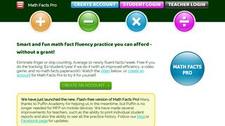 Math Facts Pro: Smart Fluency Assessment & Fun Practice