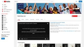 MathHelp.com - YouTube