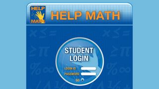 HelpProgram Login - Help Math Program