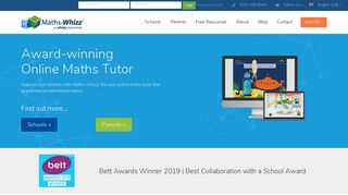 Online Maths Tutor For 5-13yr olds | Maths Online | Whizz Education