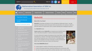 Maths300 - Mathematical Association of NSW