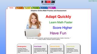 Fun Adaptive Math Practice and Math Help from MathScore